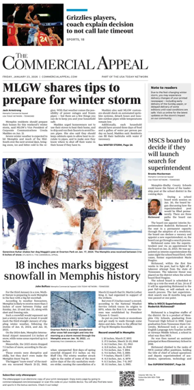 Cover of The Commercial Appeal