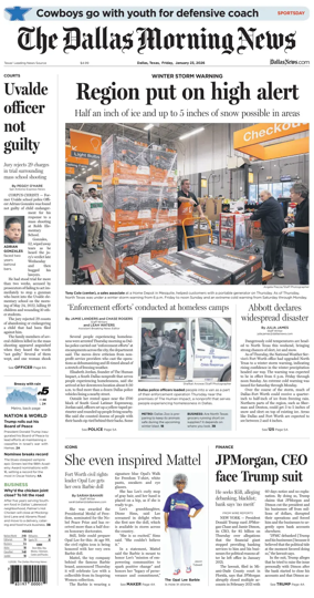 Cover of The Dallas Morning News