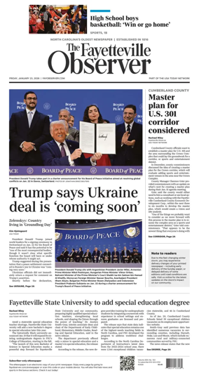 Cover of The Fayetteville Observer