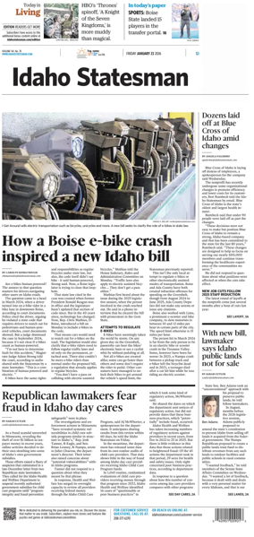 Cover of The Idaho Statesman