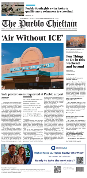 Cover of The Pueblo Chieftain