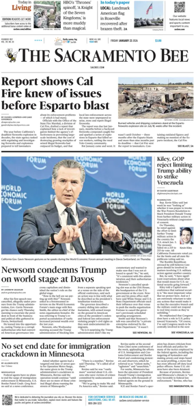 Cover of The Sacramento Bee