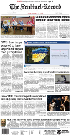 Cover of The Sentinel-Record