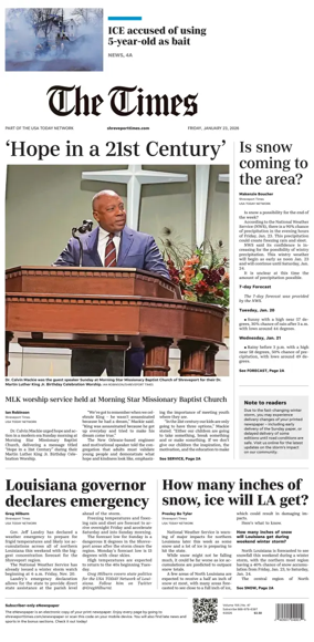Cover of The Times (Shreveport)