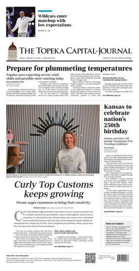 Cover of The Topeka Capital-Journal