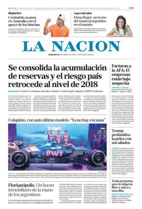 Cover of La Nacion