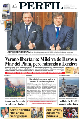 Cover of Perfil (Sabado)