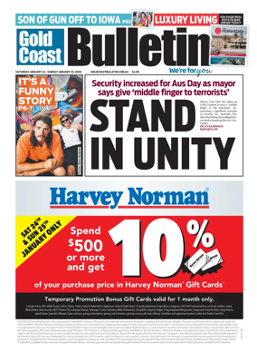Cover of The Gold Coast Bulletin