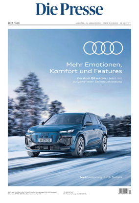 Cover of Die Presse