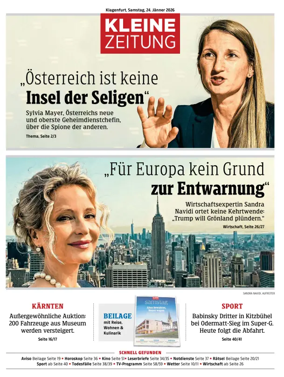 Cover of Kleine Zeitung Kaernten