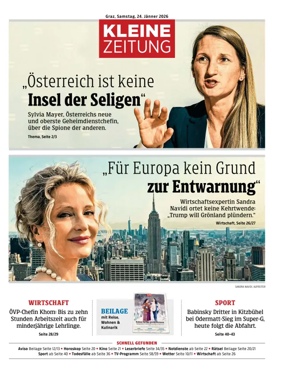 Cover of Kleine Zeitung Steiermark