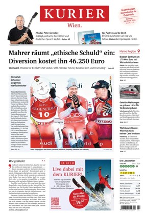 Cover of Kurier (Samstag)