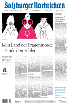 Cover of Salzburger Nachrichten