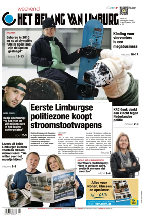 Cover of Het Belang van Limburg