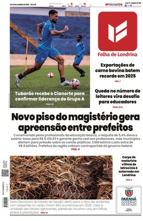Cover of Folha de Londrina