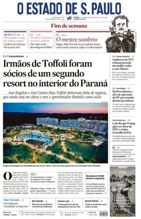 Cover of O Estado de S. Paulo