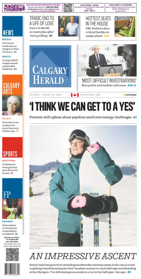 Cover of Calgary Herald