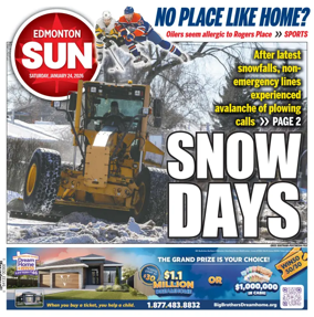 Cover of Edmonton Sun