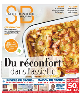 Cover of Le Journal de Montreal - Salut Bonjour Magazine