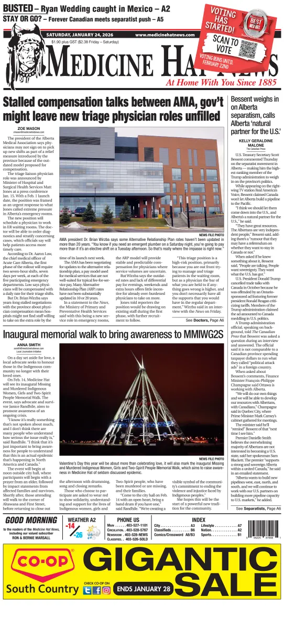 Cover of Medicine Hat News