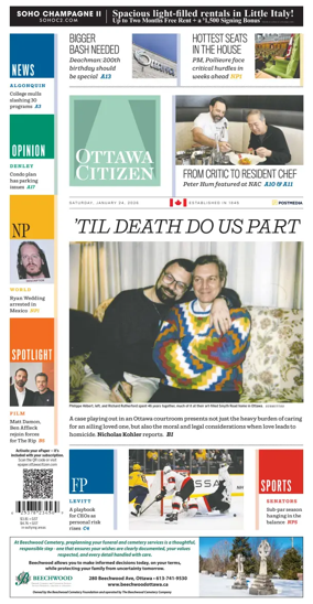 Cover of Ottawa Citizen