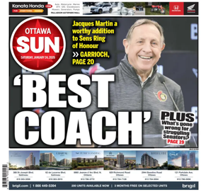 Cover of Ottawa Sun