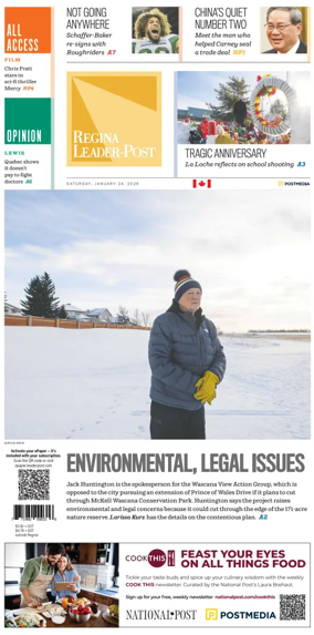 Cover of Regina Leader-Post