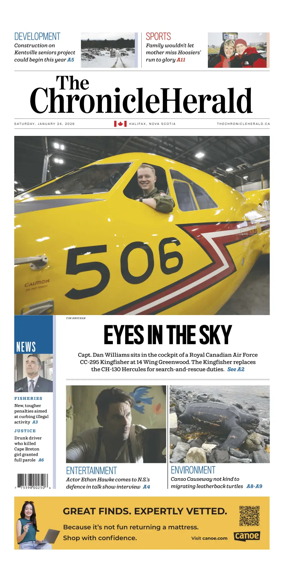 Cover of The Chronicle Herald (Metro)