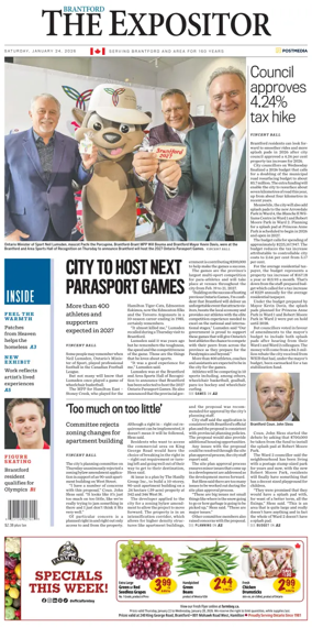 Cover of The Expositor (Brantford)