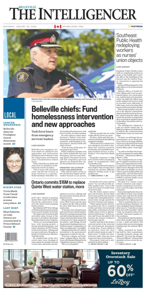 Cover of The Intelligencer (Belleville)