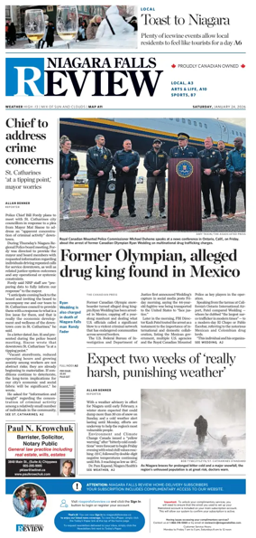 Cover of The Niagara Falls Review