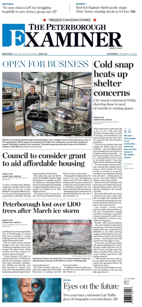 Cover of The Peterborough Examiner