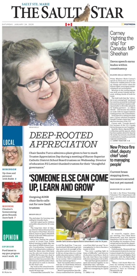 Cover of The Sault Star