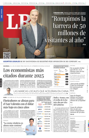 Cover of La Republica (Colombia)