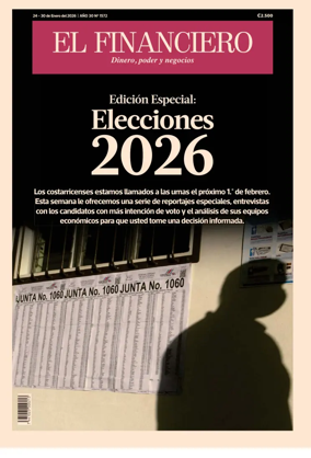 Cover of El Financiero (Costa Rica)
