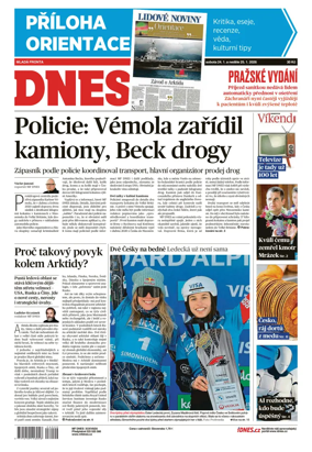 Cover of Dnes Prague Edition