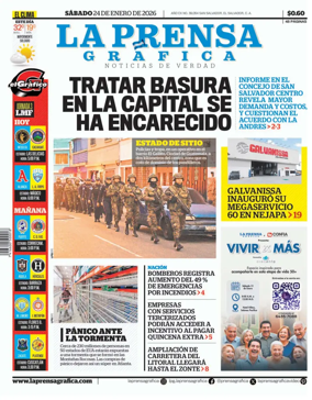 Cover of La Prensa Grafica