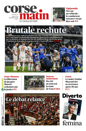 Cover of Corse Matin