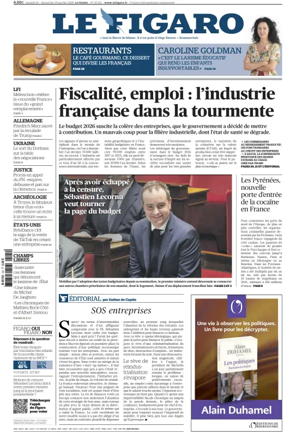 Cover of Le Figaro