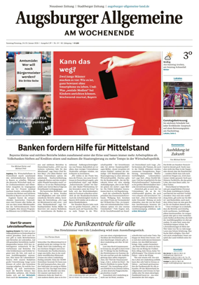 Cover of Augsburger Allgemeine (Land West)