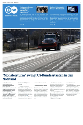 Cover of Deutsche Welle (German edition)