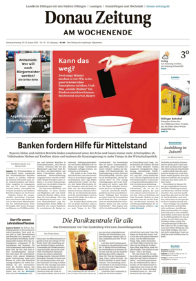 Cover of Donau Zeitung