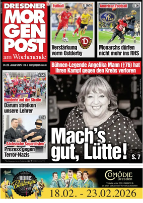 Cover of Dresdner Morgenpost