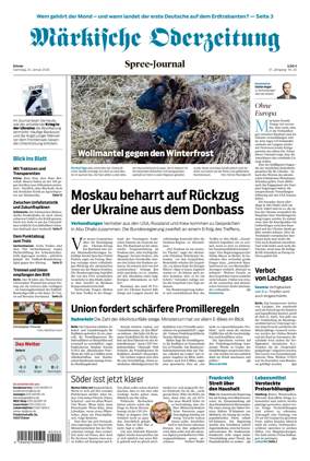 Cover of Markische Oderzeitung Erkner
