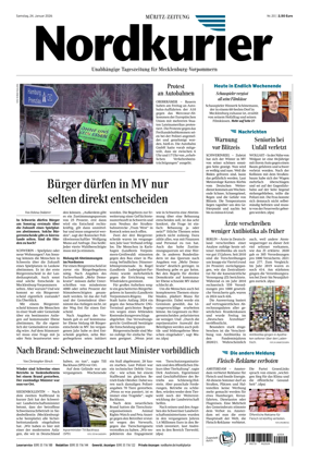 Cover of Muritz-Zeitung
