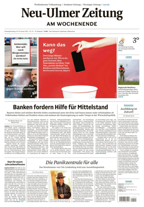 Cover of Neu-Ulmer Zeitung