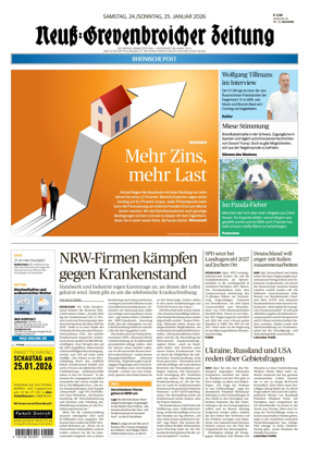Cover of Neuss-Grevenbroicher Zeitung Neuss
