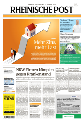 Cover of Rheinische Post Duesseldorf Meerbusch