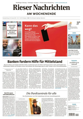 Cover of Rieser Nachrichten