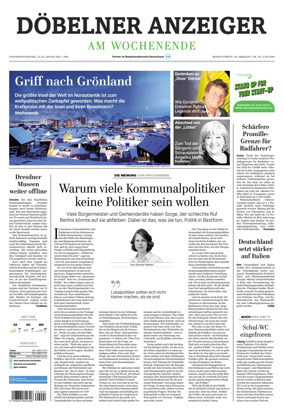 Cover of Sachsische Zeitung (Dobeln)